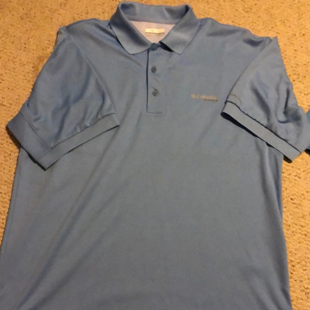 Columbia short sleeve polo shirt